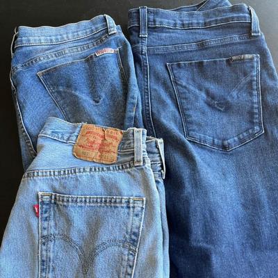 Sale Photo Thumbnail #207: 2 pairs of Hudsons and pair of Levi's - see pics for sizes