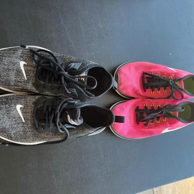 Sale Photo Thumbnail #213: 2 pairs of Nikes size 7 1/2 and 8