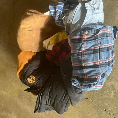 Sale Photo Thumbnail #320: Mostly YouthXL coat, long-sleeved shirts, jeans and more