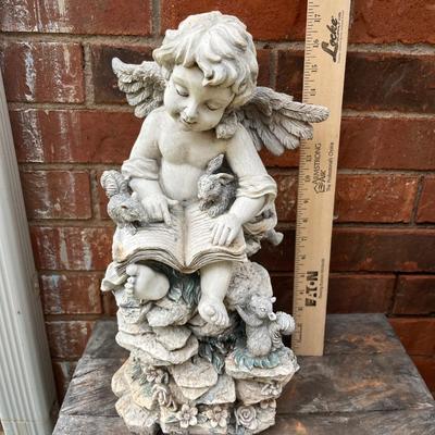 Sale Photo Thumbnail #401: Cherub garden statue - see pics for details