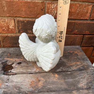 Sale Photo Thumbnail #406: Small cherub garden statue - see pics for details