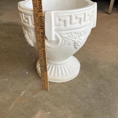 Sale Photo Thumbnail #437: Not concrete but still heavy not used before planter - see pics for details