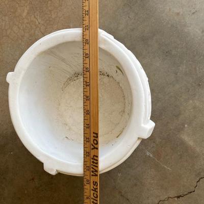Sale Photo Thumbnail #438: Not concrete but still heavy not used before planter - see pics for details