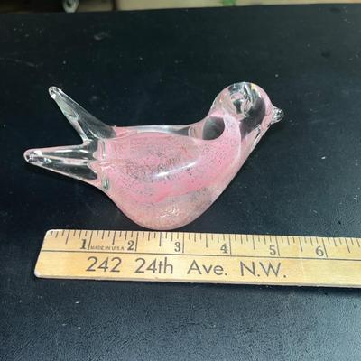 Sale Photo Thumbnail #503: Glass bird figurine