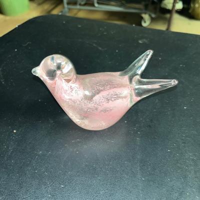 Sale Photo Thumbnail #502: Glass bird figurine