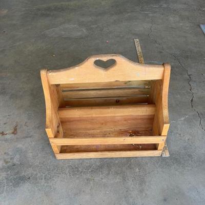 Sale Photo Thumbnail #520: Wood box with greenery