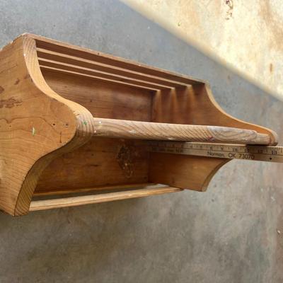 Sale Photo Thumbnail #518: Wood box with greenery