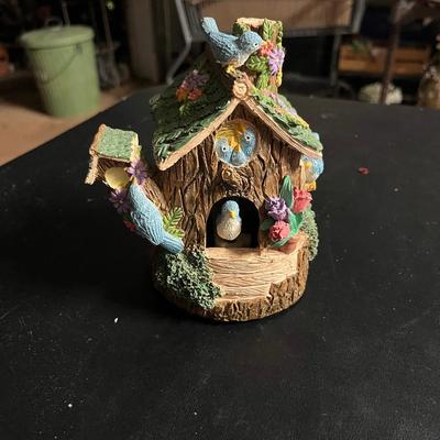 Sale Photo Thumbnail #544: Decorative birdhouse that's actually a music box