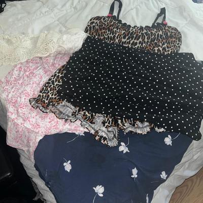Sale Photo Thumbnail #598: Couple of pajama sets, bralettes and a dress