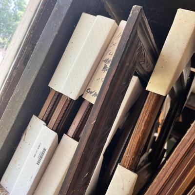 Lot 321 Bin of Frames & Foam boards