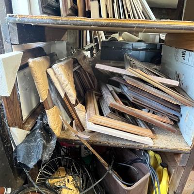 Lot 322 Bin #2 Frames