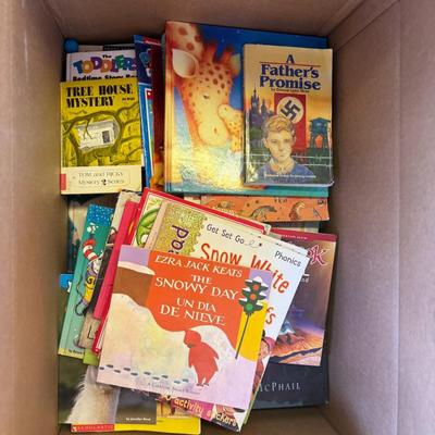 Sale Photo Thumbnail #20: Includes Dr. Seuss classics, Marvel stories, Bible-themed reads, trivia books, and dinosaur guides. Great for early readers and young learners.