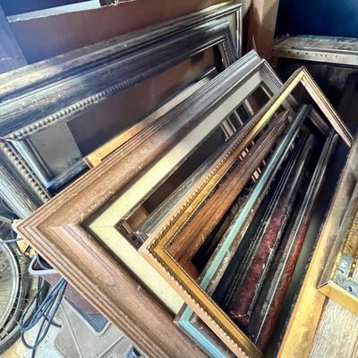 Lot 324 Bin of frames