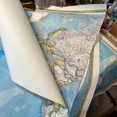 Lot 328 Large US map
