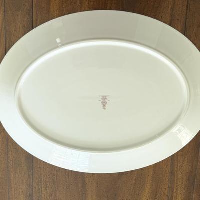 Sale Photo Thumbnail #47: Royal Doulton Carlyle pattern serving platter. 
Dimensions: Platter 16.5”w x 12.5”d
In very good/excellent condition with no known defects.