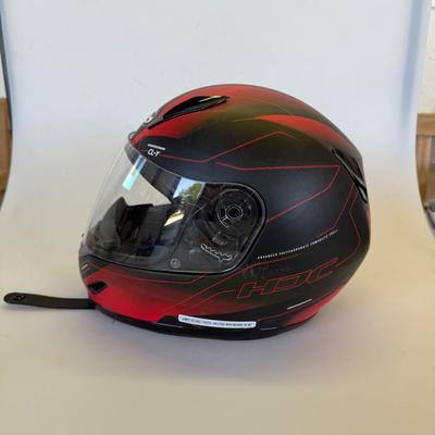 Sale Photo Thumbnail #85: Youth size LG in good condition with working visor.