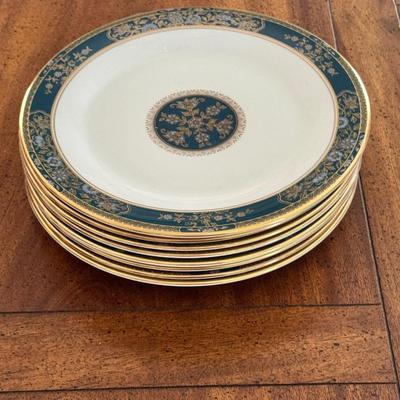 Sale Photo Thumbnail #53: Royal Doulton Carlyle pattern salad plates. Set of 8. Dimensions: Salad plates 8”. In very good/excellent condition.
