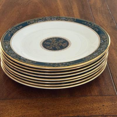 Sale Photo Thumbnail #54: Royal Doulton Carlyle pattern salad plates. Set of 8. Dimensions: Salad plates 8”. In very good/excellent condition.