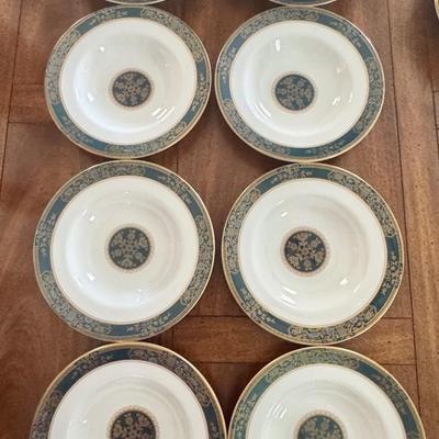 Sale Photo Thumbnail #60: Royal Doulton Carlyle pattern salad bowls. Set of 8. Dimensions: Salad bowls 8”w. In very good/excellent condition with no known defects.