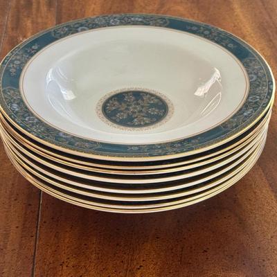 Sale Photo Thumbnail #57: Royal Doulton Carlyle pattern salad bowls. Set of 8. Dimensions: Salad bowls 8”w. In very good/excellent condition with no known defects.