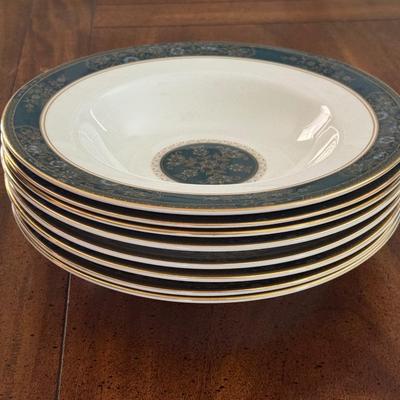 Sale Photo Thumbnail #58: Royal Doulton Carlyle pattern salad bowls. Set of 8. Dimensions: Salad bowls 8”w. In very good/excellent condition with no known defects.