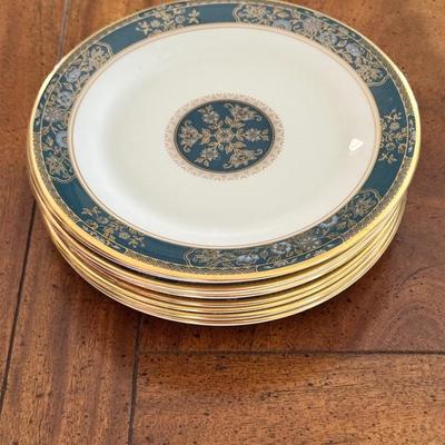 Sale Photo Thumbnail #62: Royal Doulton Carlyle pattern dessert plates. Set of 8. Dimensions: Dessert plates; 6.5”w. In very good/excellent condition.