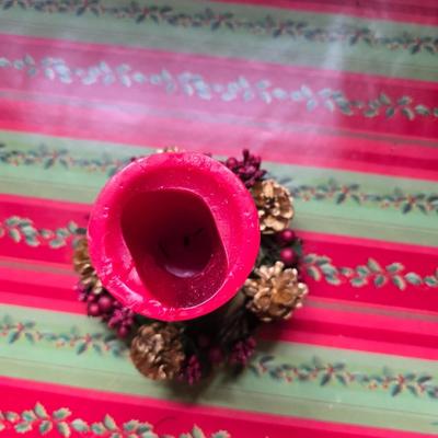 Holiday Candle & Decor Lot – Votives, Tapers, Holders & More!