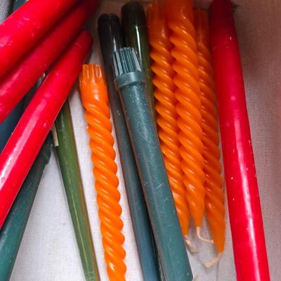 Holiday Candle & Decor Lot – Votives, Tapers, Holders & More!