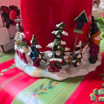 Holiday Candle & Decor Lot – Votives, Tapers, Holders & More!