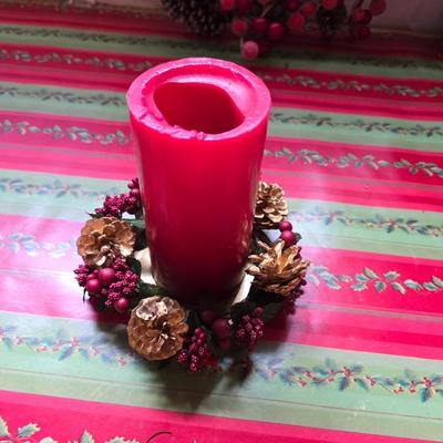 Holiday Candle & Decor Lot – Votives, Tapers, Holders & More!
