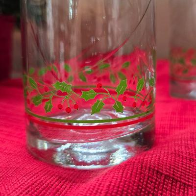 Holiday Drinkware & Serving Lot – Glasses, Bowls, Mugs & More! All in 21-gallon tote!