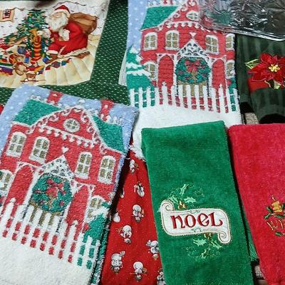 Holiday Drinkware & Serving Lot – Glasses, Bowls, Mugs & More! All in 21-gallon tote!