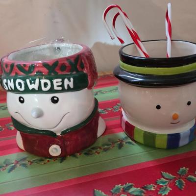 Huge Holiday Décor & Gift Lot – Linens, Lights, Tinsel Tree, Garland. classic red truck & More! All in a 65-quart Latch Box tote!