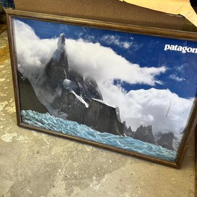 Lot 332 Framed Patagonia Poster
