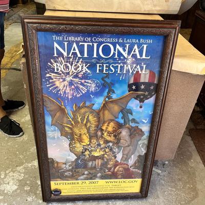 Lot 333 National Book Festival Poster