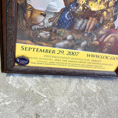 Lot 333 National Book Festival Poster