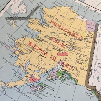 Lot 335 United States maps showing annexations