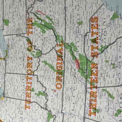 Lot 335 United States maps showing annexations
