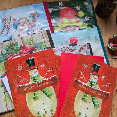 Christmas Craft & Decor Lot – Ribbons, Cards, Ornaments, Signs & More!