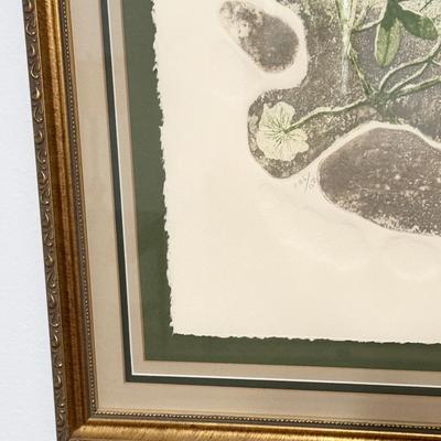 Sale Photo Thumbnail #87: “Texas Spring II” signed and numbered print by Cynthia December. 135/150. Dimensions with frame: 29.5”w x 36”h. In very good/excellent condition.