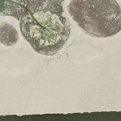 Sale Photo Thumbnail #85: “Texas Spring II” signed and numbered print by Cynthia December. 135/150. Dimensions with frame: 29.5”w x 36”h. In very good/excellent condition.