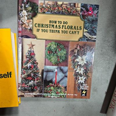 Crafts, DIY & Sewing Book Lot – Quilting, Crochet, Home Repair & More