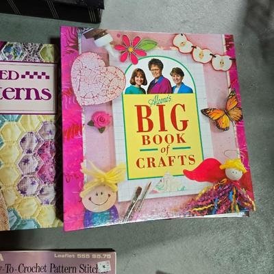 Crafts, DIY & Sewing Book Lot – Quilting, Crochet, Home Repair & More