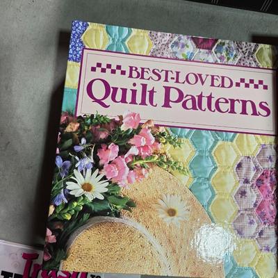 Crafts, DIY & Sewing Book Lot – Quilting, Crochet, Home Repair & More