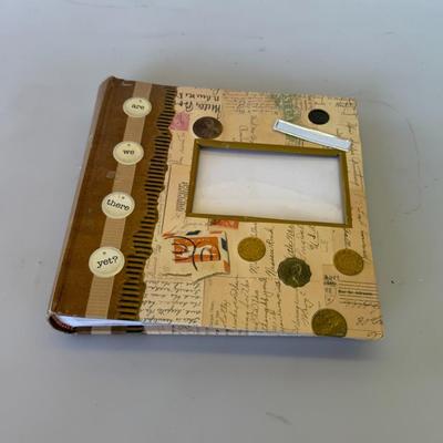 Sale Photo Thumbnail #169: Two beautifully crafted nature-themed journals with bark covers and handmade paper. Wrapped in protective plastic.