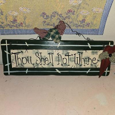 Vintage Child’s Play Desk & Chair – Painted Wood with Primitive Accents