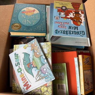 Sale Photo Thumbnail #203: Assorted titles including picture books, educational stories, Bible-themed books, and chapter books (Hank the Cowdog, etc.). Great for homeschooling or gifting.