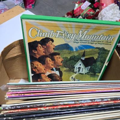Large Vintage Vinyl Record Lot – Easy Listening, Crooners & Classics - Entire box!!