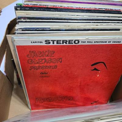 Large Vintage Vinyl Record Lot – Easy Listening, Crooners & Classics - Entire box!!