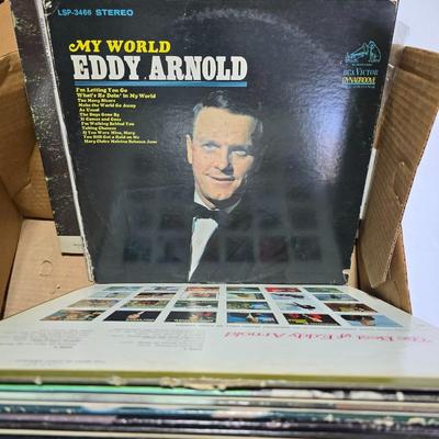 Vintage Country, Folk & Pop Vinyl Record Lot – Lefty Frizzell, Ray Price, Carpenters & More
